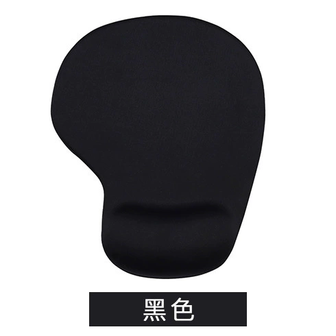 Mouse pad G01 (silicone surface) with soft polyurethane wrist rest, non‑slip, multi‑pattern