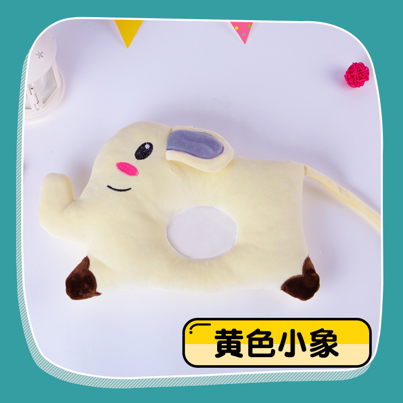 現物赤ちゃん枕ビロード赤ちゃん枕定型枕四季通用新生児調節枕通気柔らかい|undefined