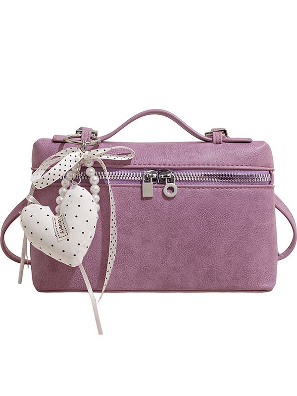 Nicho coreano de la caja de almuerzo portátil bolso pequeño para mujeres 2026 nueva textura de alta calidad de moda versátil bolso de hombro