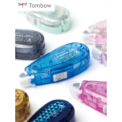 日本tombowトンボmono air cax修正テープ大容量ミュートで切れにくく可爱くて軽いです替芯