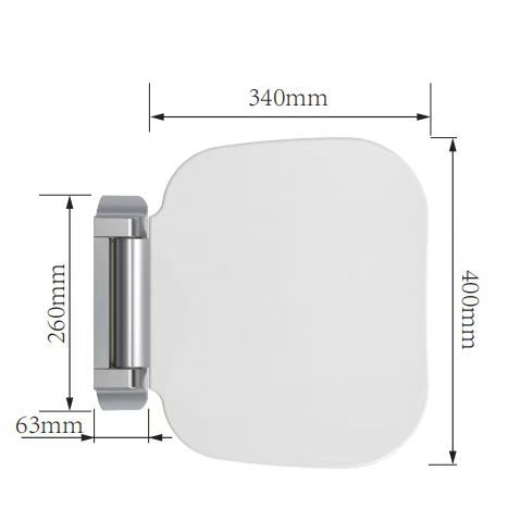 Widened slow-down wall-mounted urea-formaldehyde bathroom folding…