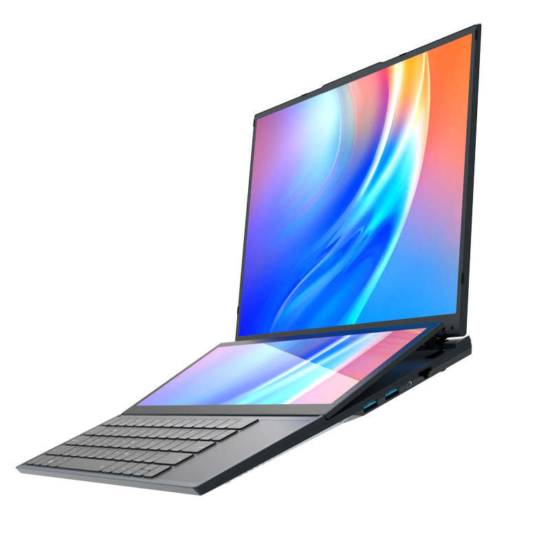 16inch 듀얼 스크린 노트북 i7 10세대 게이밍 노트북 공장 맞춤형 비즈니스 사무용 노트북