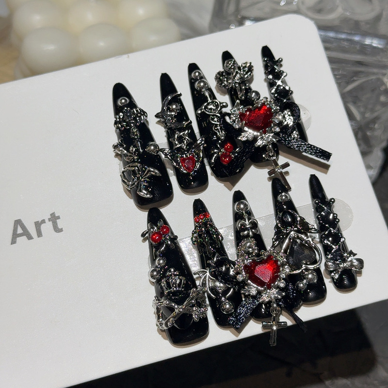 Mass-Produced Manicure Y2K Sexy Wearable Nails Removable and Reusable Nail Patches