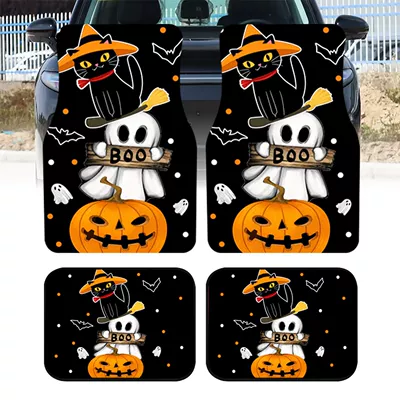 Avtomobil döşəmə paspasları, mats, easy to maintain and - t828qcjdhalloween-12-3344cmtwo-piece-set