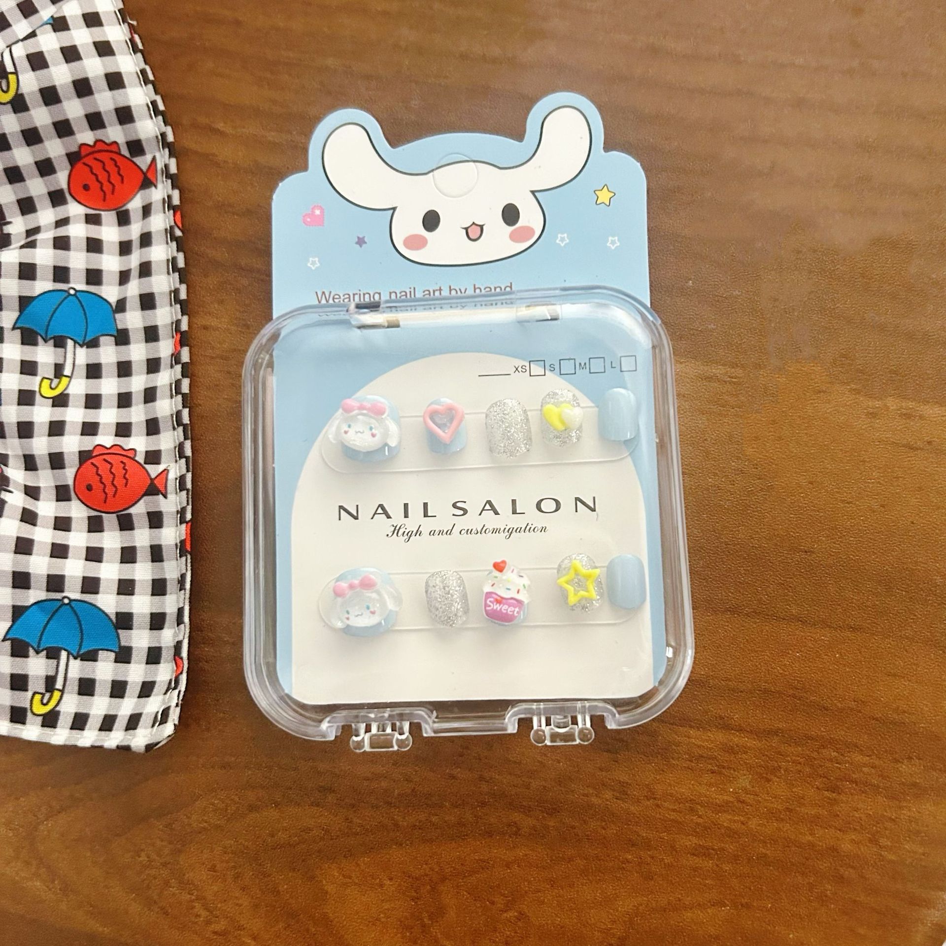 Niños dibujos animados estereoscópicos pegatinas de uñas niñas parches de uñas bebés desmontables impermeables uñas al por mayor