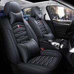 全车五座汽车坐垫全包围座套座垫车坐套四季通用坐垫套小车座椅@