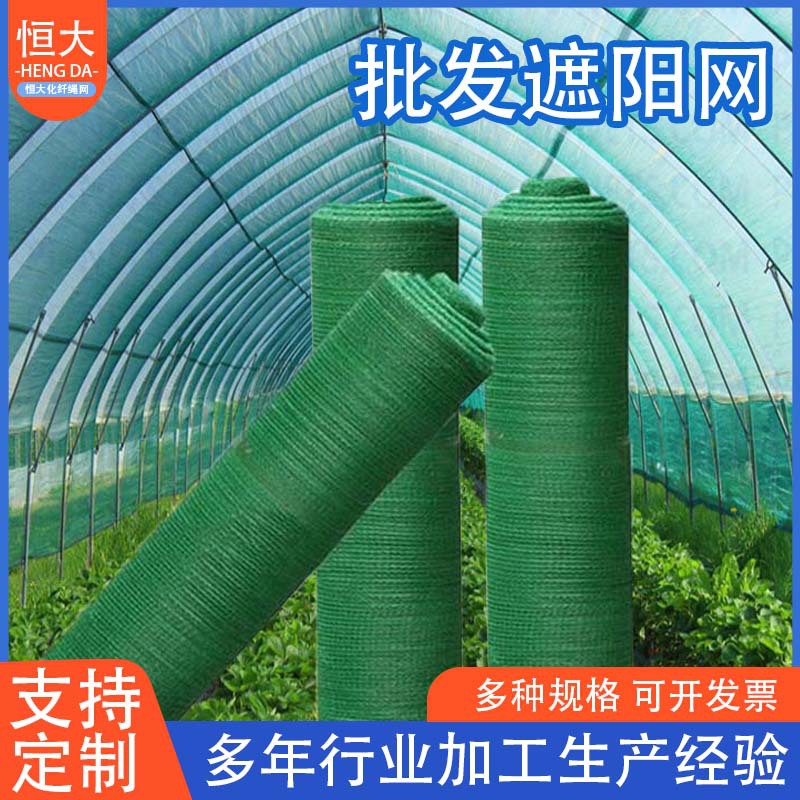 农用蔬菜大棚黑色遮阳网屋顶防晒网 外贸跨境加厚加密防晒