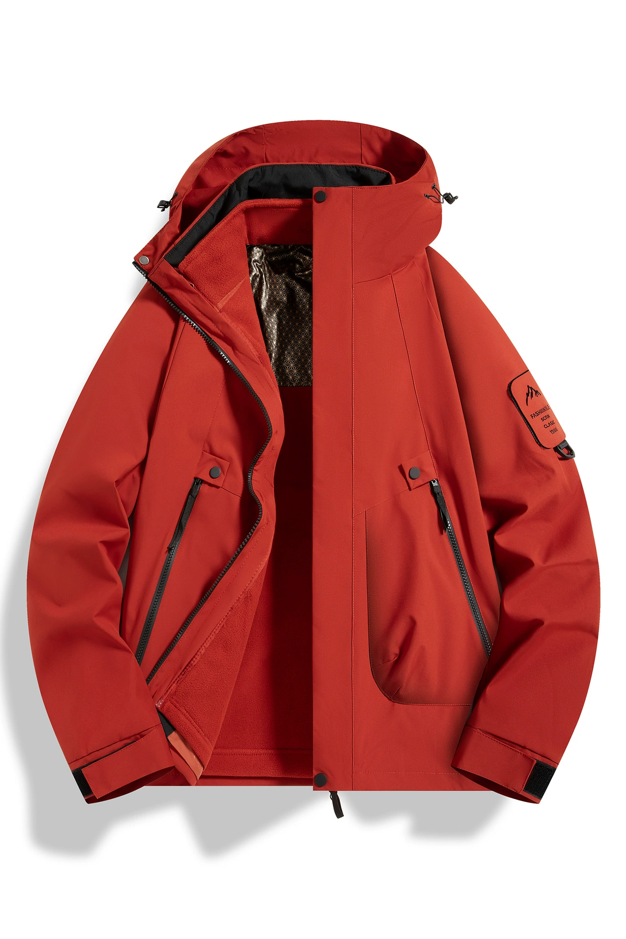 Velvet keep warm travel climbing liner for beloved for leisure, three in one