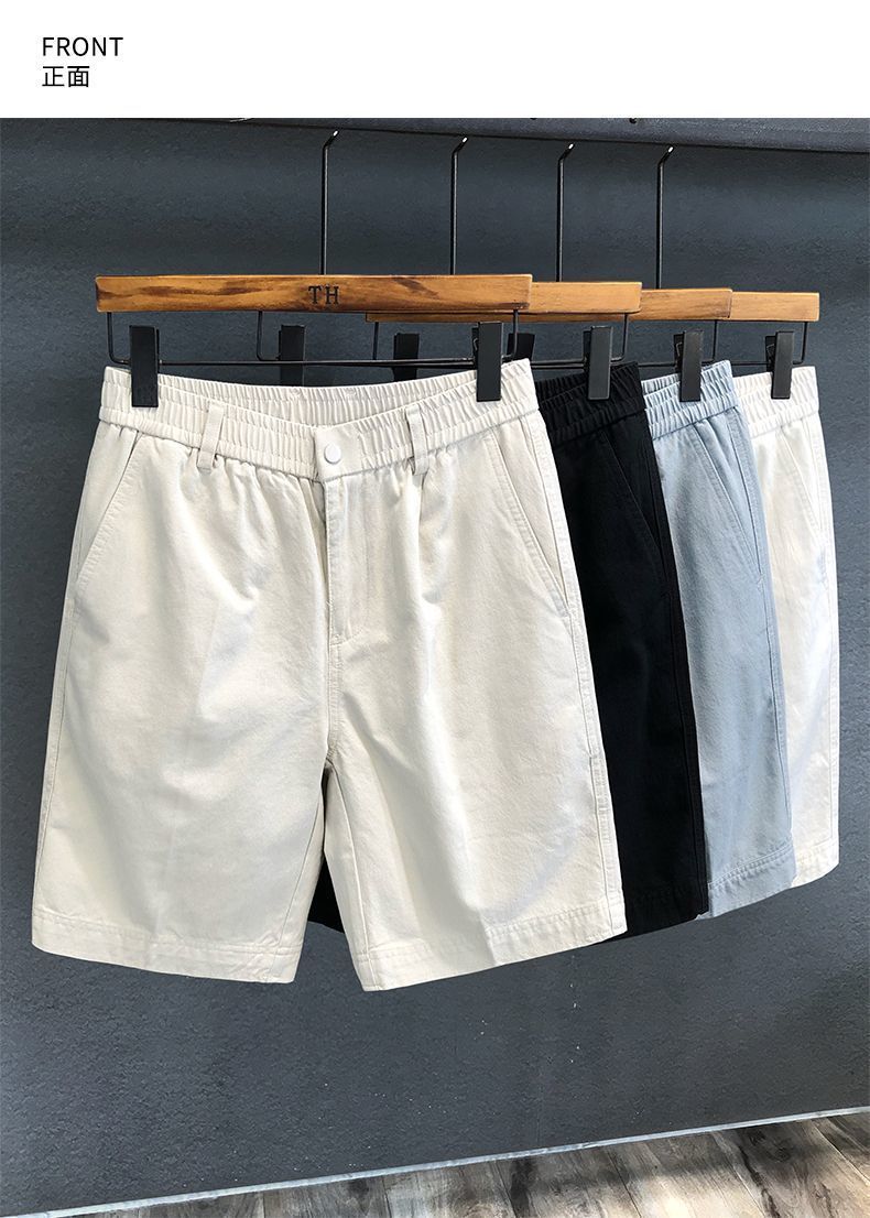 Plus Size Casual Shorts 300kg Capacity Men And Women Summer Style Five Point Pants Trendy Loose Fit Dress Pants_viptrois.com