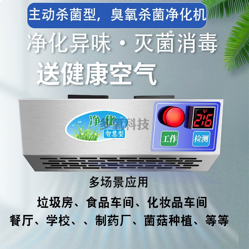 Smart antibacterial garbage can, deodorant, equipment, air cleaner