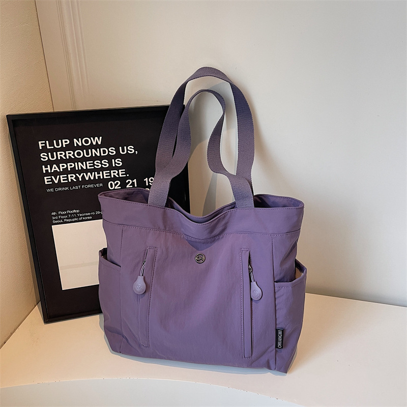 Cross-Border Hot-Selling Nylon Women's Bag 2026 New Fashion Casual Large-Capacity Shoulder Bag Student Tote Bag Wholesale Cross-Border Hot-Selling Nylon Women's Bag 2026 New Fashion Casual Large-Capacity Shoulder Bag Student Tote Bag Wholesale