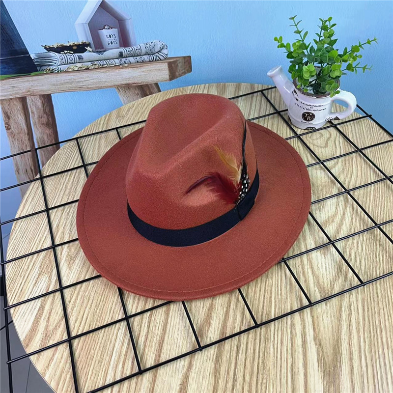 Sombrero de Gala de Ala Ancha para Primavera y Otoño image 13