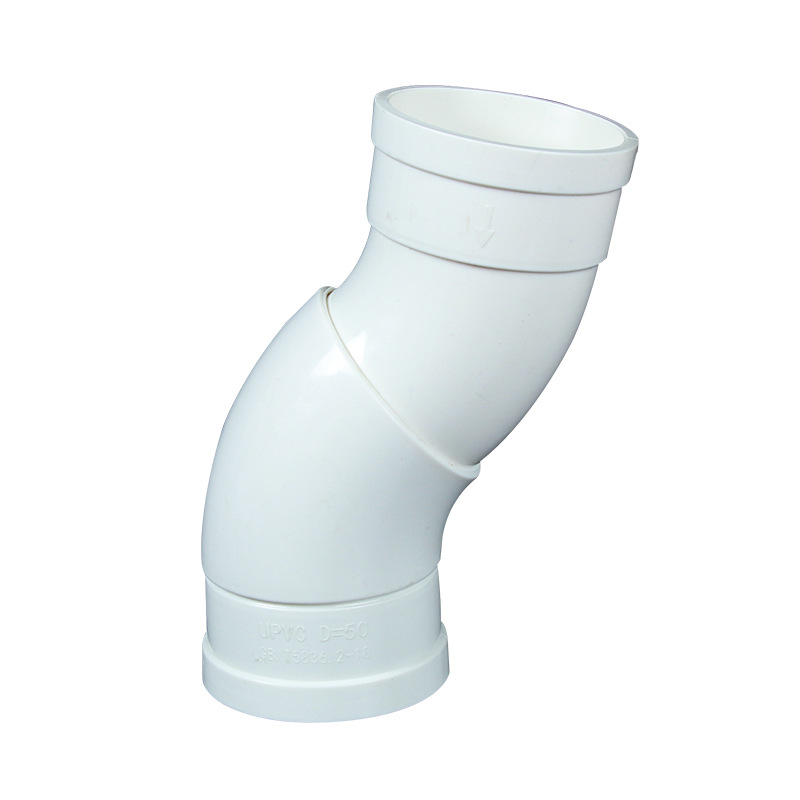 Codo giratorio dividido de pvc 360 grados 50 75 110 codo de Vientiane giratorio micro-offset