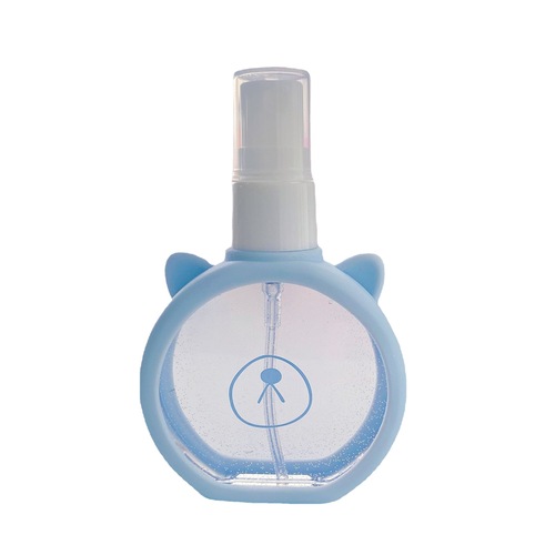 Fine-mist toner spray bottle, ultra-fine mist cosmetic water, alcohol-free fragrance, refillable bottle—perfect for face hydration, travel-friendly, and delightfully cute.