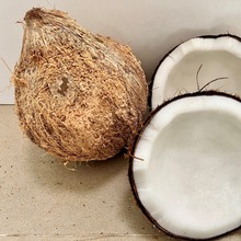 海南热带毛椰榨奶冷饮店新鲜清甜多汁椰子奶香包邮椰子老椰子白椰