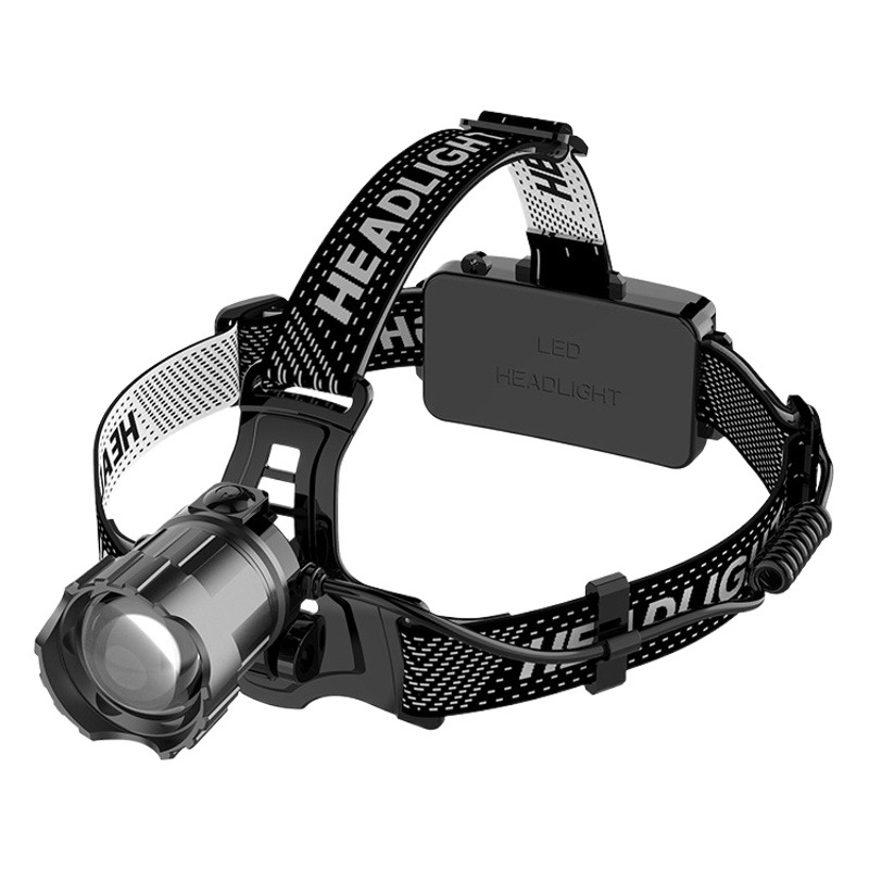 Fábrica al por mayor Nuevo faro fuerte luz de detección remota faro tipo-C carga rápida telescópica zoom al aire libre Searchlight