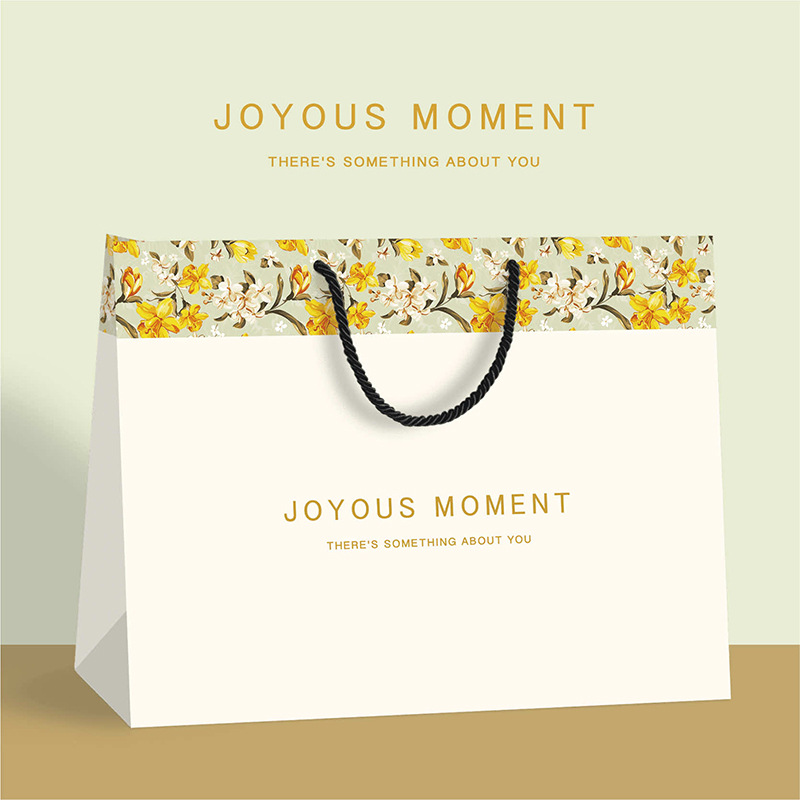 小清新简约精美礼品袋服装节日购物纸袋手提袋加厚包装袋现货批发