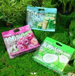 KKBear青皮甘蔗汁葡萄椰子汁900ml袋装独立小包装夏季清凉饮品批