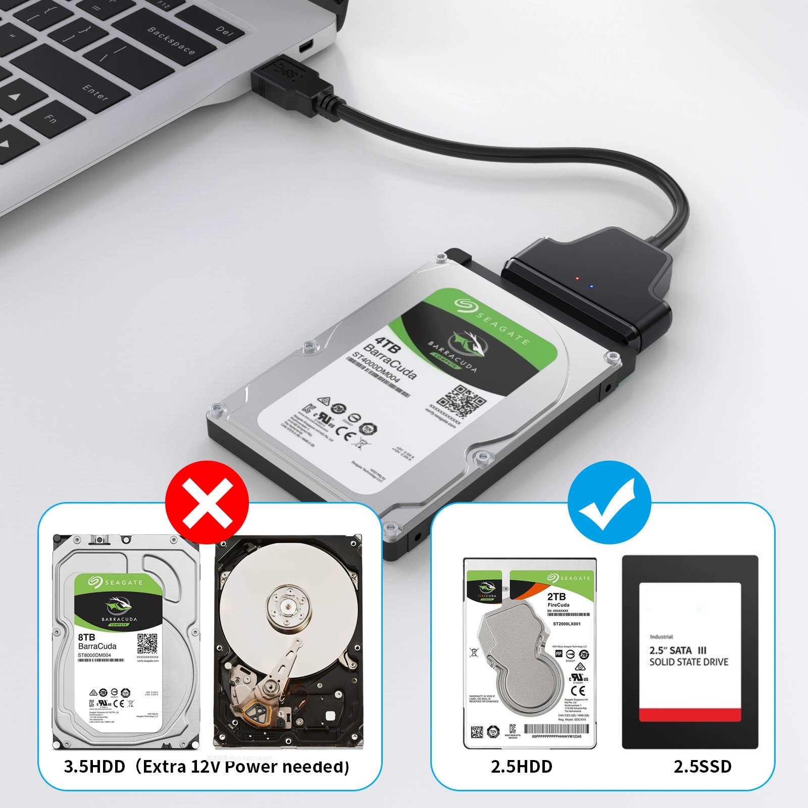 USB3.0 SATA Простые диски 2.5-дюймовые SATA жесткий диск вращающийся жесткий диск