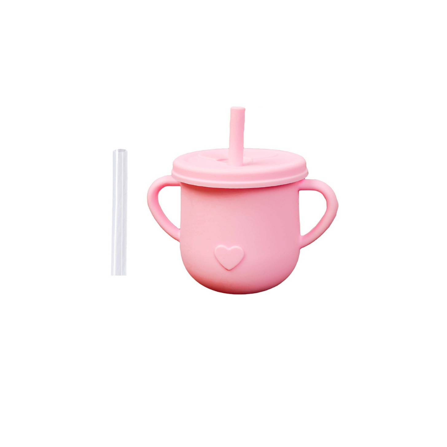 Conjunto de cubiertos para niños tazón de alimentos suplementarios platos de silicona tazón de cuchara de tenedor bib taza de agua de grado alimenticio para bebés alimentación suplementaria