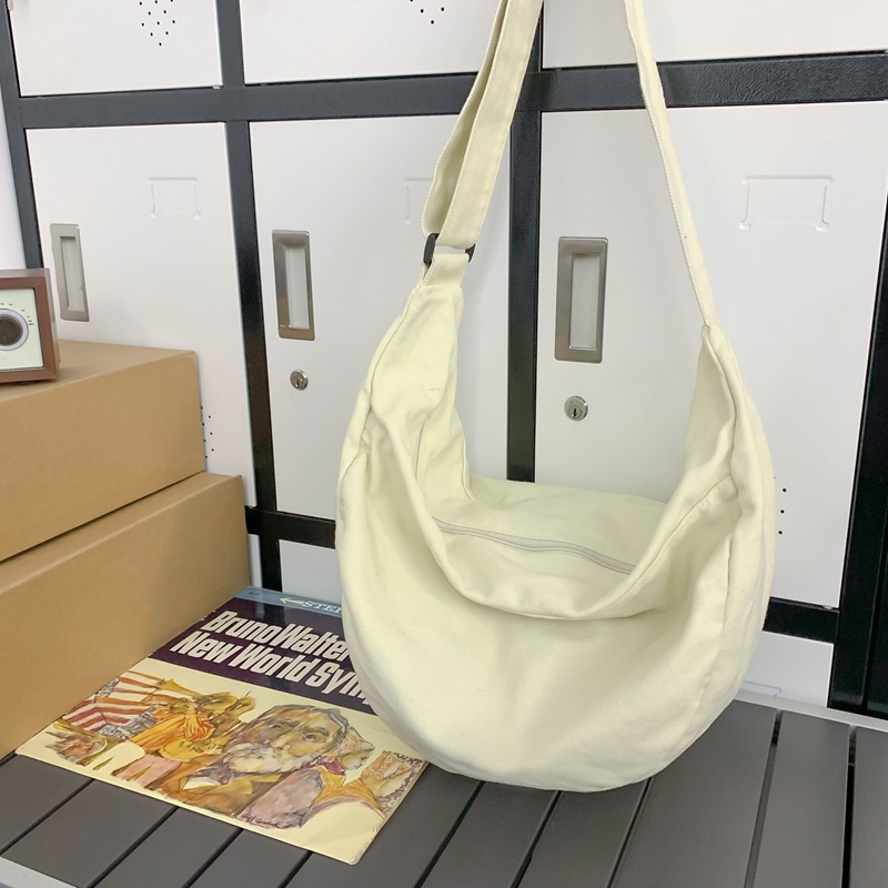 工装バッグ斜めショルダーバッグ女性餃子バッグ黒授業大学生斜めショルダーバッグカジュアルショルダーバッグ男性バッグ|undefined