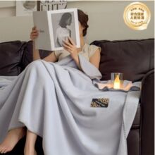 A类羊棉绒毛毯秋冬加厚保暖绒床单纯色牛奶绒盖毯团购礼品毯批发