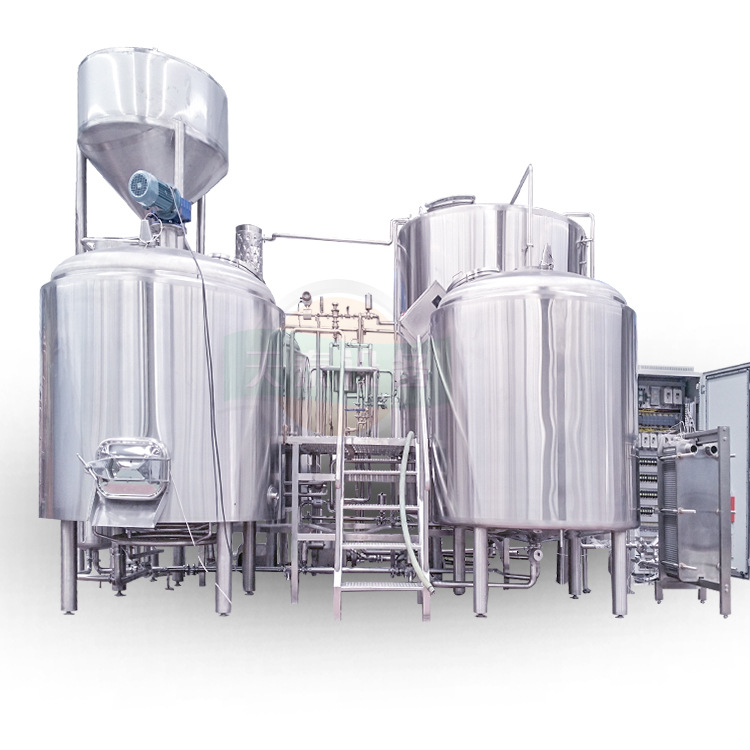 精酿啤酒厂生产线 精酿啤酒设备 大型啤酒厂供应设计