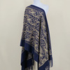 Scarf, cashmere, ethnic cloak, keep warm trench coat, with embroidery, ethnic style