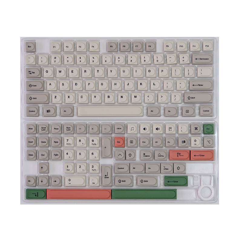 レトロ風9009積み木高さ玩具キーキャップPBT熱昇華機械キーボード小フルセット低軸キーキャップ丸|undefined