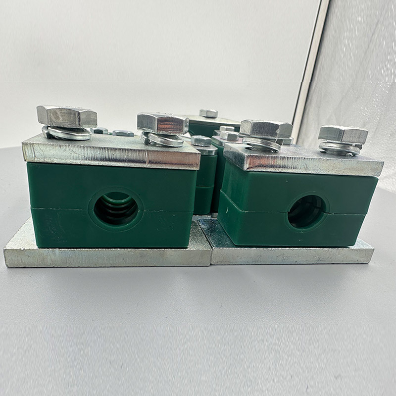 油管管夹管卡塑料铝合金重型紧固件液压管夹船用管夹电线管夹