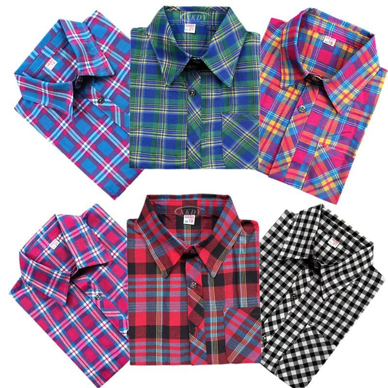 Plaid Shirt for Women, Long-Sleeved Autumn Wear, New Style Outerwear for Middle-Aged Ladies, Casual Shirt, Loose-Fitting Mom-Style Top with a Turn-Down Collar Plaid Shirt for Women, Long-Sleeved Autumn Wear, New Style Outerwear for Middle-Aged Ladies, Casual Shirt, Loose-Fitting Mom-Style Top with a Turn-Down Collar