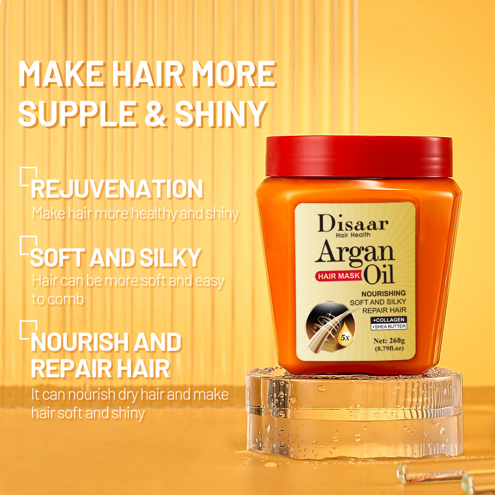 Gump Disaar Forrest Oil Hair Mask är en näringsrik, återfuktande och slät hårmask som moturiserar nd hir msk_voghion.com