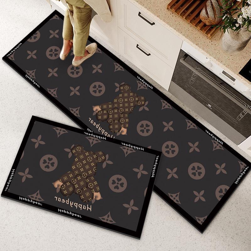 吸水厨房地垫脚垫子仿硅藻泥软垫浴室门口卫生间防滑地毯家用卫浴