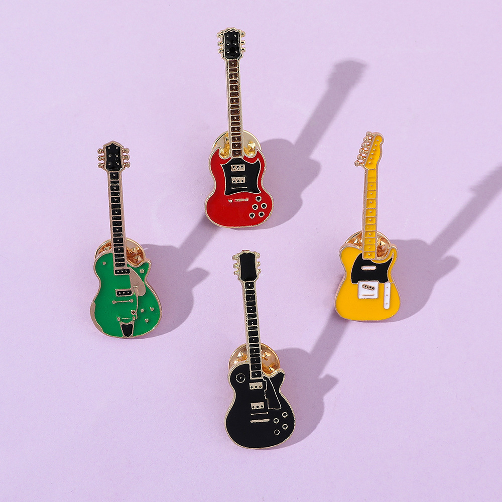 Cute retro guitar
