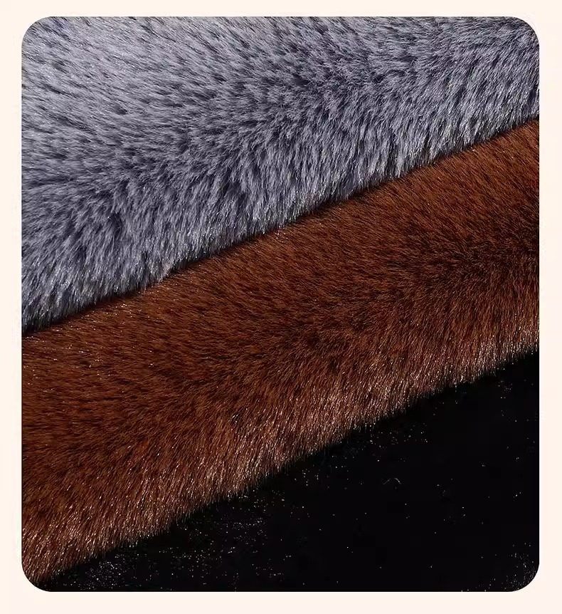 Car Cushion Winter Plush Advanced Sense Car Short Plush Cartoon Plush Driving Elevated Main Driving Rabbit Hair