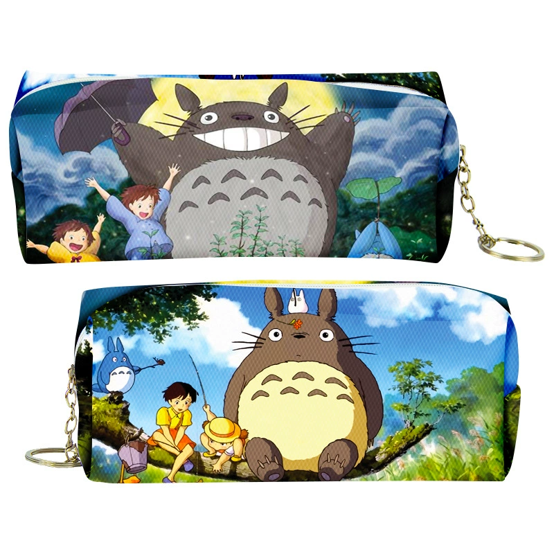 Периферийная Jiikawa милая маленькая восьмерка Usachi Totoro эльф кожаный чехол на молнии для карандашей школьные канцелярские товары