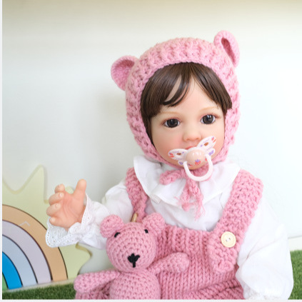 NPK bienes genuinos 55cm pegamento completo simulación muñeca Betty