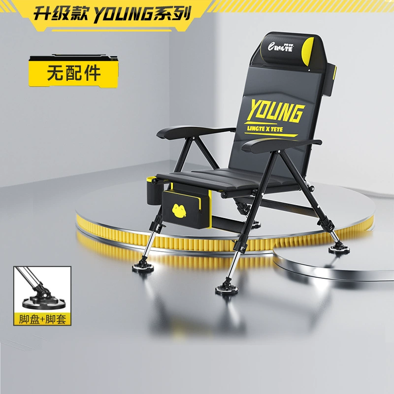 Foldable Handheld Chair, Increased Thickness, Aluminum-Magnesium Alloy Frame, Portable 44.7×30.7×9.7 cm