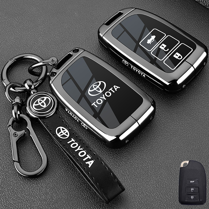 Suitable for Toyota Overbearing Key Cover for X Vios Fs Cruiser Reiz Enjoy Yaris Yaris Car Buckle Shell