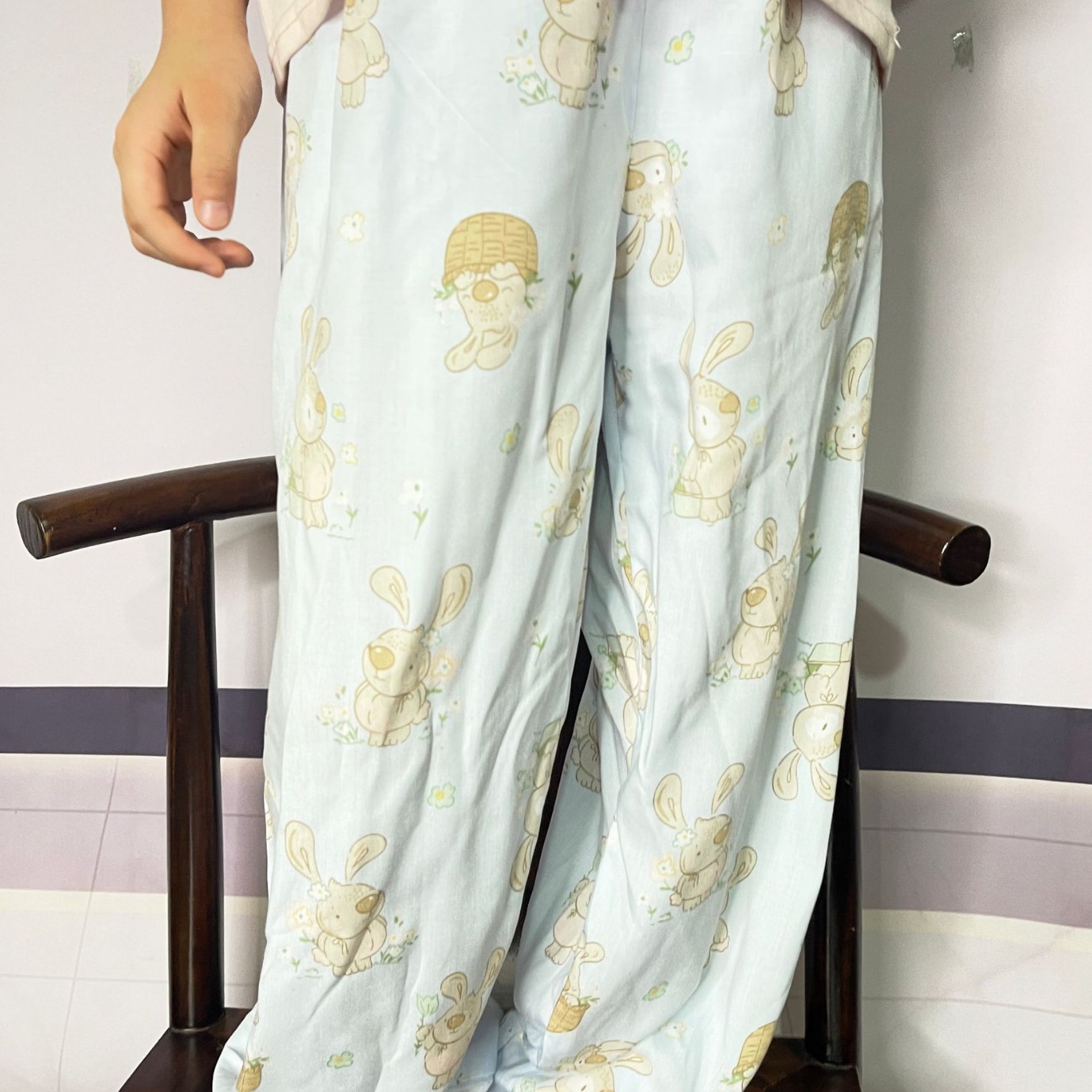 Children's Anti-mosquito Pants Baby's Summer Thin Boys and Girls Summer Dress Large Children's Lantern Long Pants Cotton Silk Pajama Pants Casual