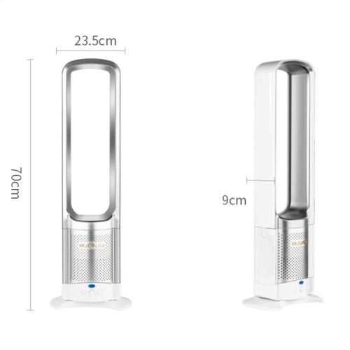 Bladeless Fan 16-inch 32-inch Quiet Home Air Purifying Floor Fan Desktop Remote Swing Electric Fan Manufacturer