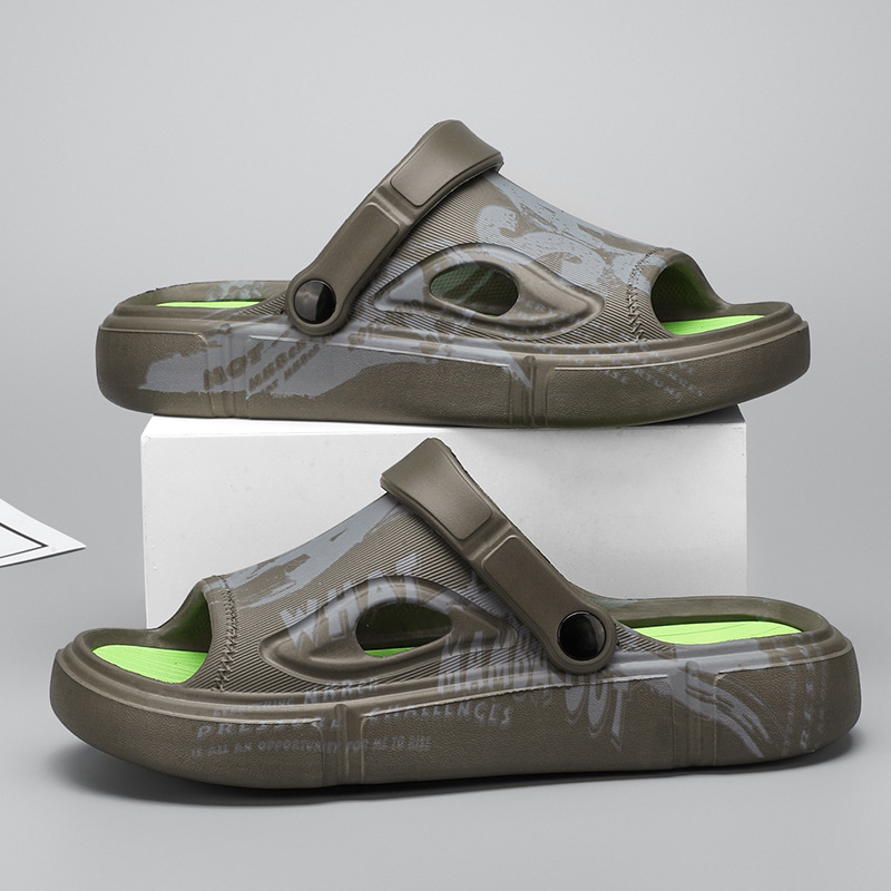 Pantofole estive antiscivolo di alta qualità per interni ed esterni, taglie forti, sandali da spiaggia per uomo e donna, ideali per sport all'aria aperta, guida e molto altro._voghion.com