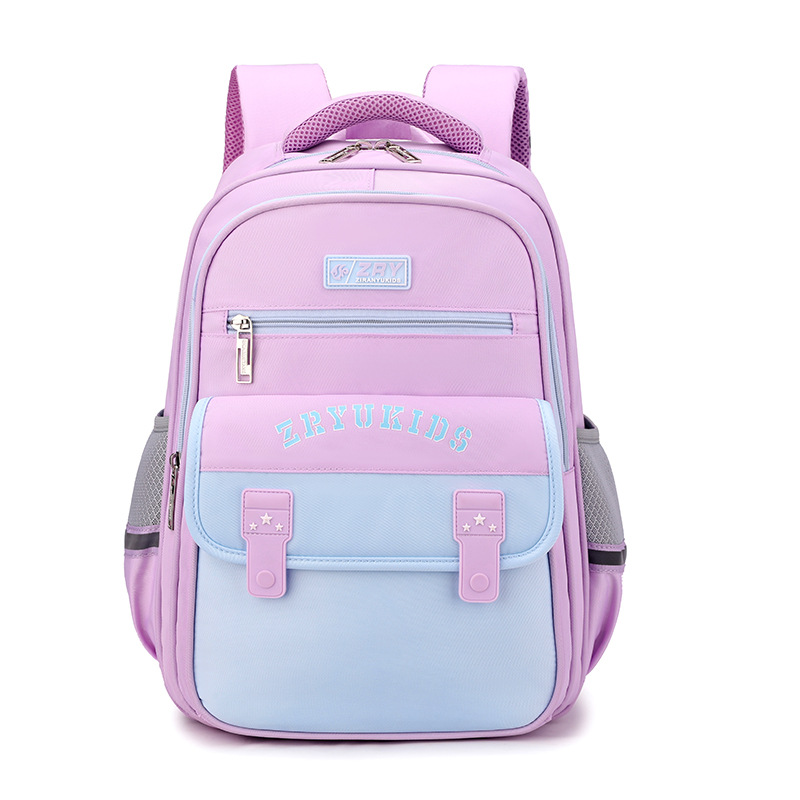 Mochila de pescado natural para estudiantes de primaria de grado 1 - 3 - 6 niños Mochila de la escuela Shaodong Mochila de gran capacidad para reducir la carga