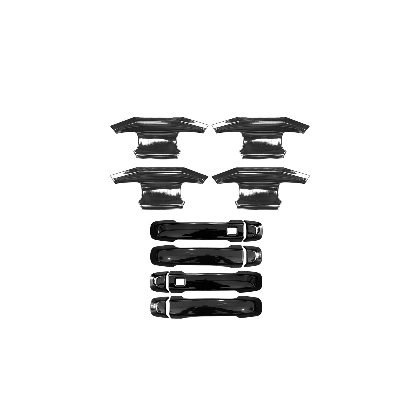 Great Wall H10 door handle and door bowl protective cover/blade-style door bowl, scratch-resistant and wear-resistant, for modification and decoration