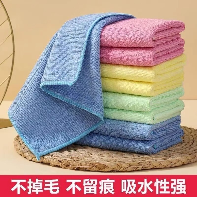Oil-Removing Cloth, Kitchen-Specific Thick Absorbent Lint-Free Cloth, Household Cleaning and Stain-Removing Oil-Removing Dishwashing Towel