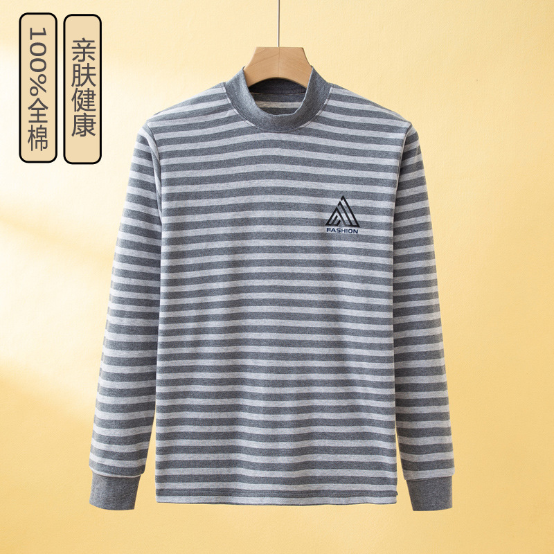 Los niños jóvenes de mediana edad y mayores usan ropa de otoño de una sola pieza, ropa de otoño de algodón de una sola blusa, camisa de algodón de una sola pieza, ropa de otoño de una sola línea, ropa térmica.