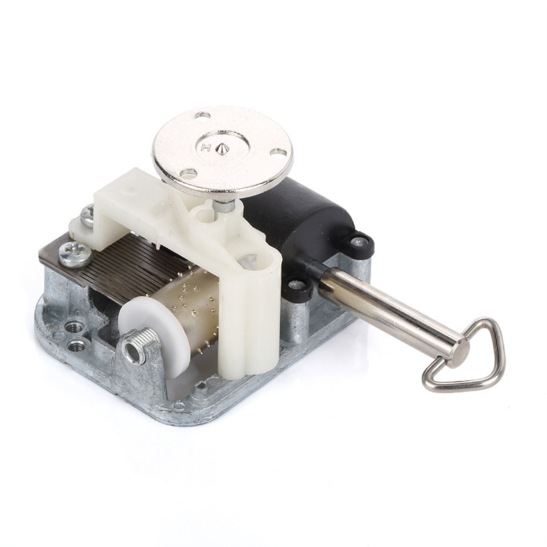 Side turn music box movement 18ND02 with bridge bracket toy building blocks kinetic energy output accessories toy musical instrument Side turn music box movement 18ND02 with bridge bracket toy building blocks kinetic energy output accessories toy musical instrument