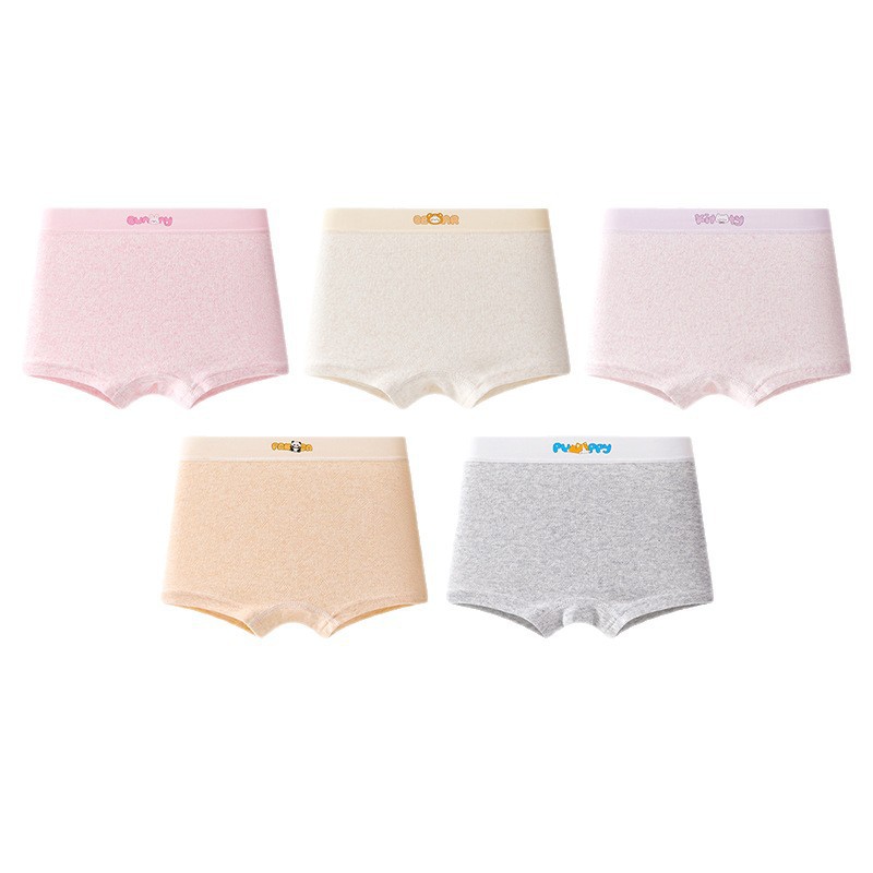 Pantalones interiores de niñas algodón puro algodón clase A niñas adolescentes estudiantes niños niños de edad media y mediana pantalones de seguridad antibacterianos