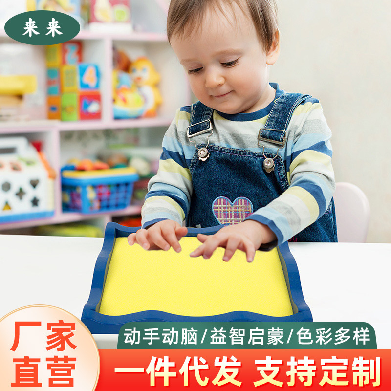 Cross-Border Zen-Style Sand Table Bamboo Landscape Gardening Tools Rake Children's Toys Crafts Wholesale Set Educational