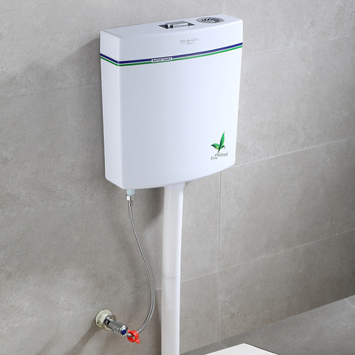 Toilet squatting seat energy-saving bathroom flushing tank squatting home water-pumping wall-mounted squatting toilet tank